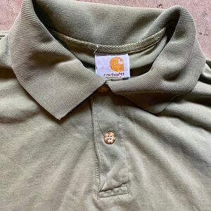 Carhartt Men's Green Polo
